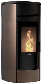 Termostufa A Pellet Idro Style 180s Matt Black Klover 5 Stelle (PREZZO TRATTABILE)