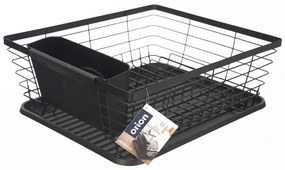 Scolapiatti nero in metallo 36x30,5 cm Radka - Orion