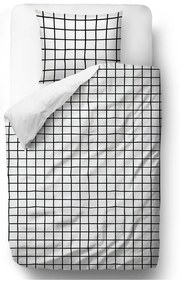 Biancheria da letto in cotone sateen , 200 x 200 cm Simple Checkers - Butter Kings