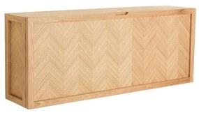 Hübsch - Herringbone Shoe Cabinet Large Natural Hübsch