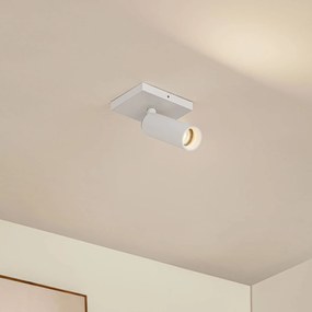 Arcchio Faretto da soffitto Brinja Slim, bianco, 1 lampadina, GU10 MR11 Slim Arcchio, dimmerabile, Bianco / Opale, Corridoio, Alluminio, Moderno, Faretto