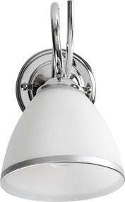 Brilagi - Vetro di ricambio per applique e lampadario FRED crema/cromo lucido