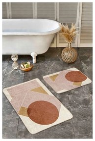 Set di tappetini per il bagno in velluto 2 pz 60x100 cm – Mila Home