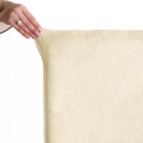 Set di coprisedia color crema con rivestimento elastico per sedie 4 pz 48 cm Sento – Restilo