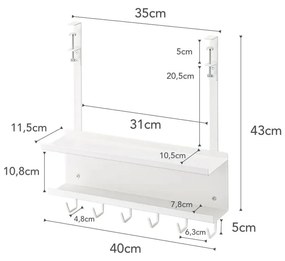 Organizzatore di cavi in metallo Smart - YAMAZAKI