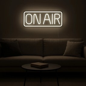 Scritta neon colorata On air da parete usb