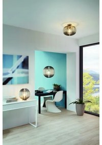 Eglo 96747 - Lampada a sospensione OLMERO 1xE27/60W/230V