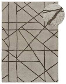 Tappeto marrone chiaro 120x170 cm Lux - Universal