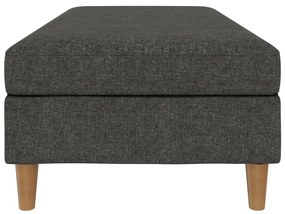 Poggiapiedi grigio scuro Lilly - Støraa