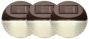 Illuminazioni esterne in set LED da parete 3 pz ø 11 cm Fency – Star Trading