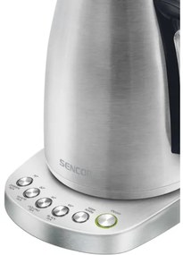 Sencor - Bollitore con termoregolazione  1,7 l 2200W/230V acciaio inossidabile