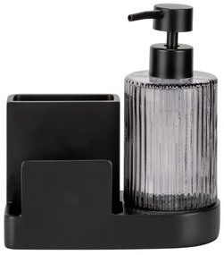 WENKO 54654100 - Organizer PINA 16x17 cm nero