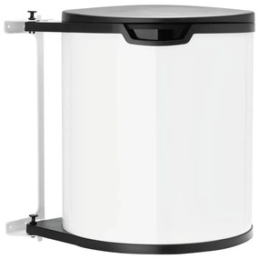 Pattumiera estraibile Built-In BRABANTIA manuale bianco 15 L