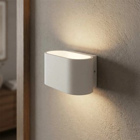 Applique da Parete LINEAR in Gesso Pitturabile G9