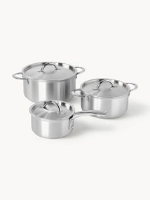 Set di 3 pentole in acciaio inox Alchimy