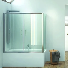 Kamalu - Box vasca da bagno 200x80cm KV05