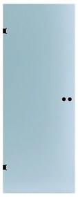 Anta in cristallo a battente BoraL 70X H 210 cm, grigio