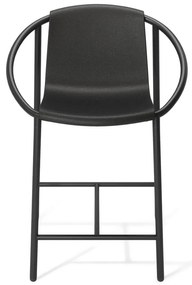 Sgabello da bar in plastica nera 90 cm Ringo - Umbra