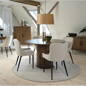 Tavolo da pranzo rotondo in rovere ø 120 cm Nola - Unique Furniture