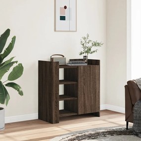 Credenza Rovere Marrone 73,5x35x75 Cm İn Legno Multistrato /