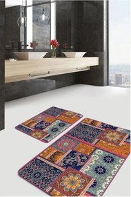 Set di tappetini per il bagno in velluto 2 pz 60x100 cm – Mila Home