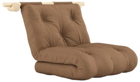 Poltrona marrone allungabile Hooked – Karup Design