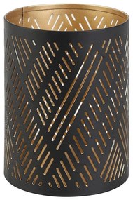 Eglo 422004 - Candeliere SUBIC 10x7,5 cm nero/oro