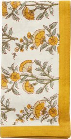 Set di 4 tovaglioli in cotone fatti a mano Gita