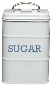 Barattolo da zucchero in latta grigia Nostalgia Living Nostalgia - Kitchen Craft