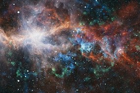 Carta da parati autoadesiva – Galassia infinita