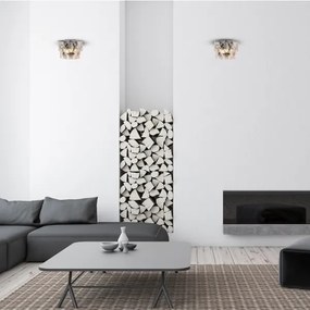 Applique di cristallo CHELSEA 2xE14/40W/230V cromo