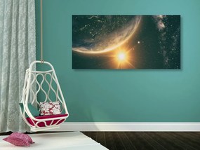 Stampa su tela – Vista del sole dallo spazio