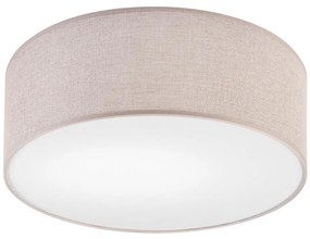 Plafoniera MONTE 1xE27/60W/230V Ø 35 cm beige