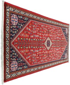 Abadeh Tappeto 200 x 80 (Iran) Annodato A Mano