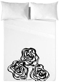 Lenzuolo Superiore Devota &amp; Lomba Roses - Letto da 150 (230 x 270 cm)