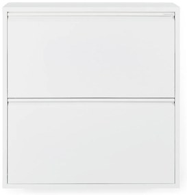 Scarpiera bianca in metallo Billy - Spinder Design