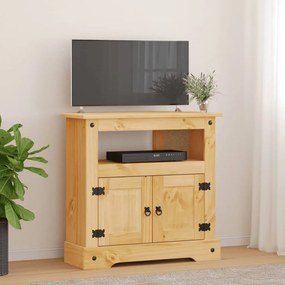 Tavolo Console İn Pino Messicano Corona Range 80x43x78 Cm /