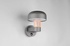 Illuminazione esterna con sensore di movimento da parete (altezza totale 24,5 cm) Fraser – Trio