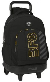 Trolley per la Scuola BlackFit8 Zone Nero 33 X 45 X 22 cm