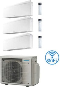 Daikin - Climatizzatore garanzia italia emura Trial Split Inverter 9000 + 12000 + 12000 btu con u.e. 3MXM68A9 Classe a+++/a++ novita' 2024