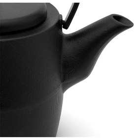 Teiera nera in ghisa con filtro 1,2 l Kobe – Bredemeijer