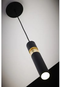 Jupiter 2003 - Lampadario a sospensione con filo ALAS 1xGU10/10W/230V nero/oro