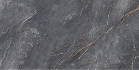 Mexen Walcey Charcoal campione di gres smaltato rett. G1, piastrella da pavimento e parete, lucida - TL150-02-S