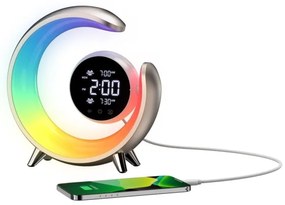 Immax 08981L- Lampada da tavolo dimmerabile LED RGBW PEACOCK 20W USB 5V