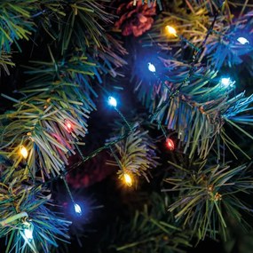 Filo di luci di natale 1000 lampadine LED multicolore 20 m programmabile