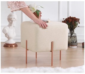 Sgabello crema Copper - Artie