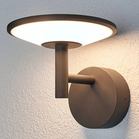 Lucande Applique da esterni LED Fenia, antracite, alluminio, IP65