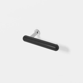 Porta carta igienica da parete in rovere nero Yoku - Wireworks