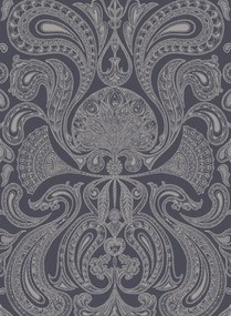 Cole & Son Carta da parati Malabar - Gilver on Charcoal