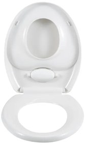 WENKO 110003100-WC Sedile per WC 35,5x38 cm bianco